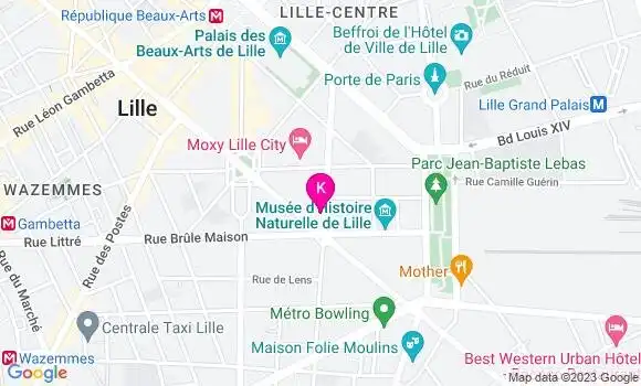 Localisation Michel Hourdeaux