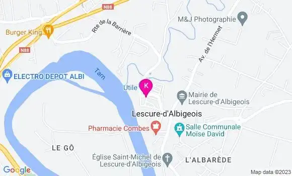 Localisation Marin Gaudefroy