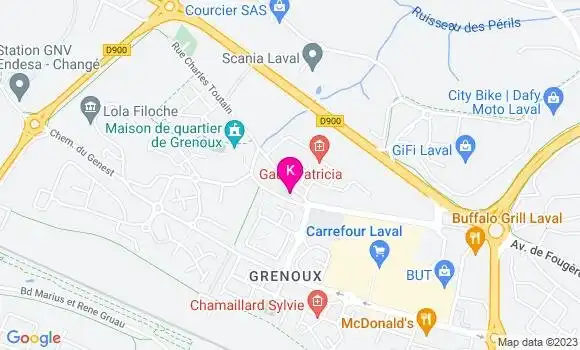 Localisation Sophie Paumard