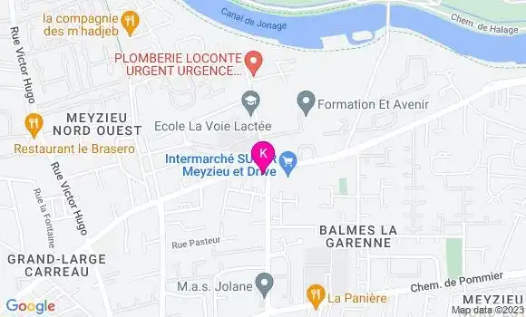 Localisation Ghislain Ferrier