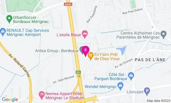 Localisation Baudouin Thienpont