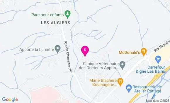 Localisation Thierry Fortin