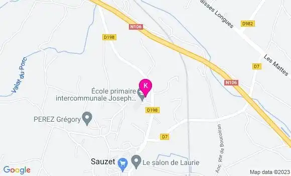 Localisation Fanny Pinhede