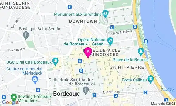 Localisation Mathilde Babilliot