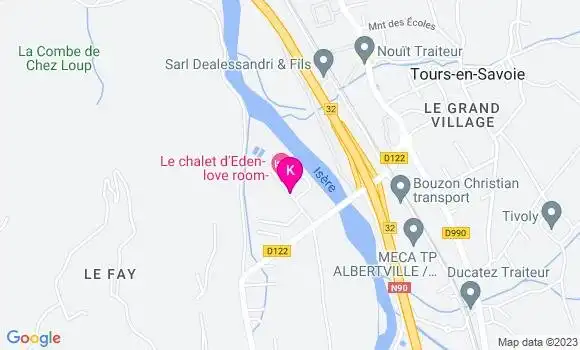 Localisation Lisa Collinet