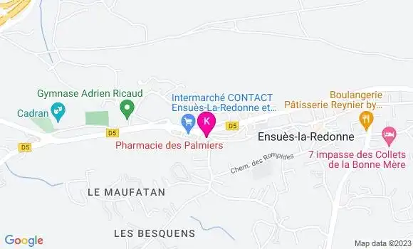 Localisation Benedicte Jauffres
