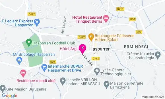Localisation Camille Garacotche