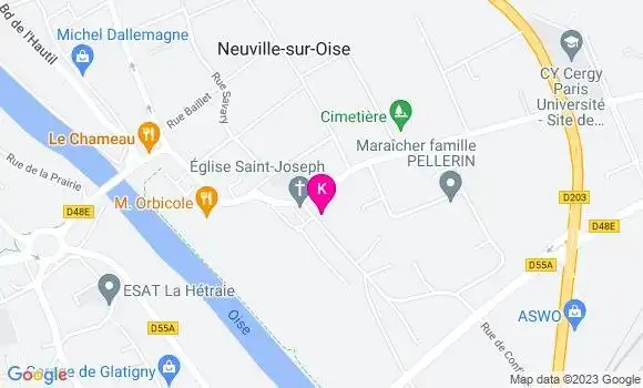 Localisation Emilie Barone