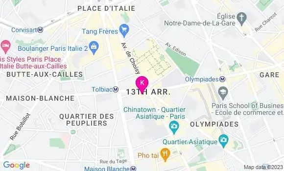 Localisation Gersende Rey