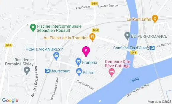 Localisation Carole Nogier