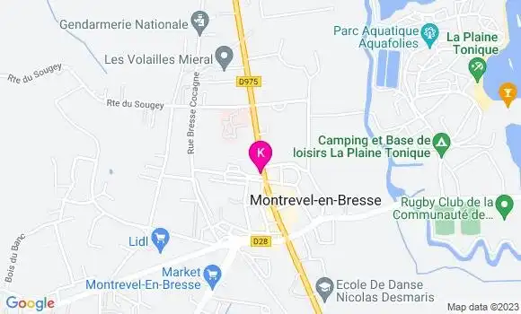 Localisation Clarisse Calland