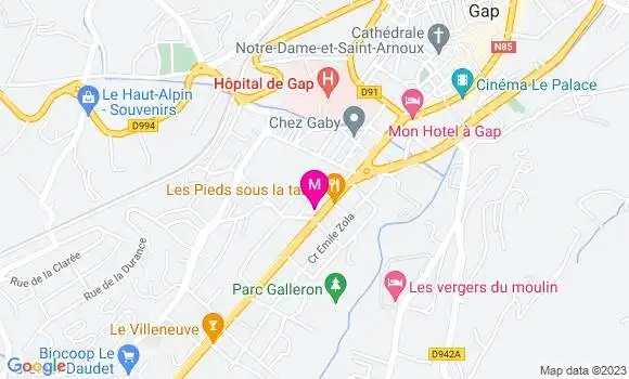 Localisation Cedric Michel