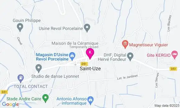 Localisation Melia Sauze