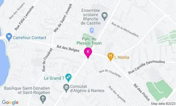 Localisation Julie Bercot