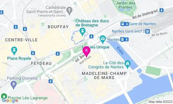 Localisation Charles Caillarec
