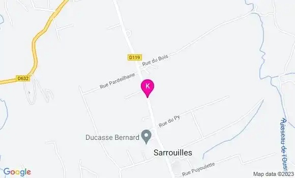 Localisation Tiphaine Garnung De Lalande