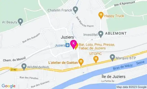 Localisation Elodie Tribehou