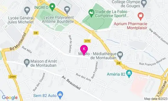 Localisation Carole Roch