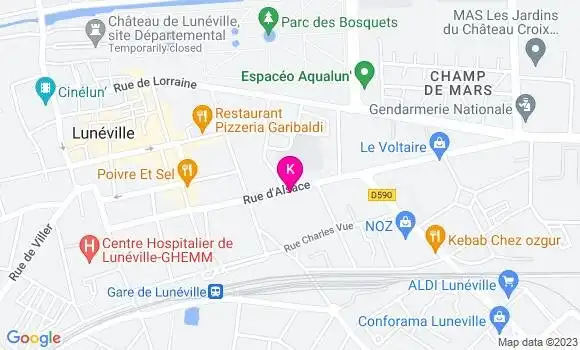 Localisation Emilie Nivaud Thiaville