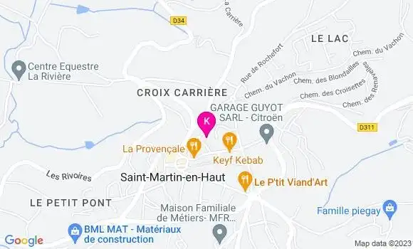 Localisation Marie Claude Maurence