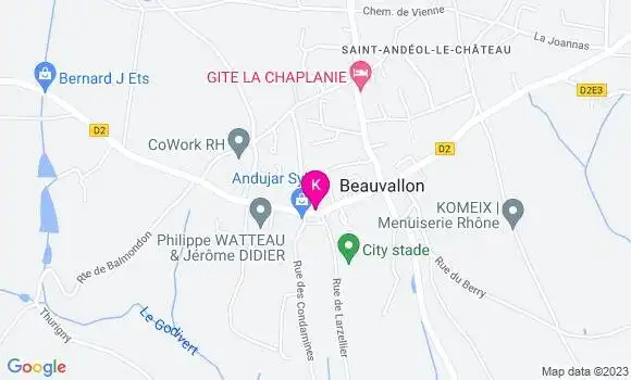 Localisation Claire Bazin