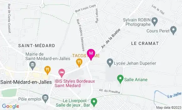 Localisation Nicolas Allard