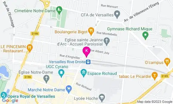 Localisation Charlotte Balard