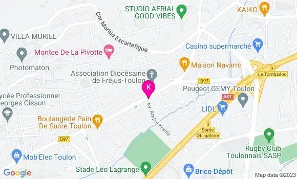 Localisation Louis Argence