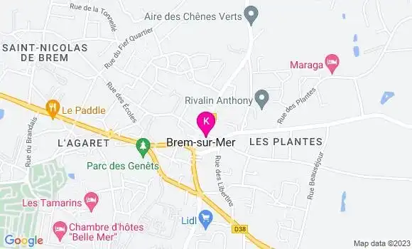 Localisation David Garreau