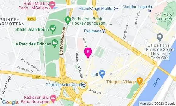 Localisation Frédérique Le Gall