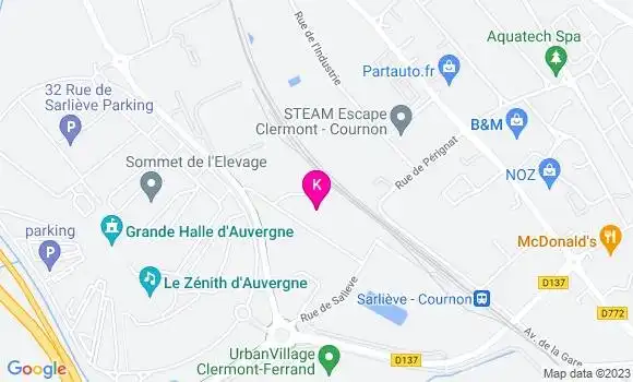 Localisation Arnaud Serre