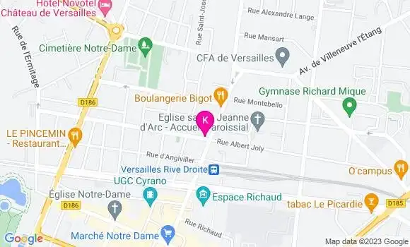 Localisation Thibault Delmas