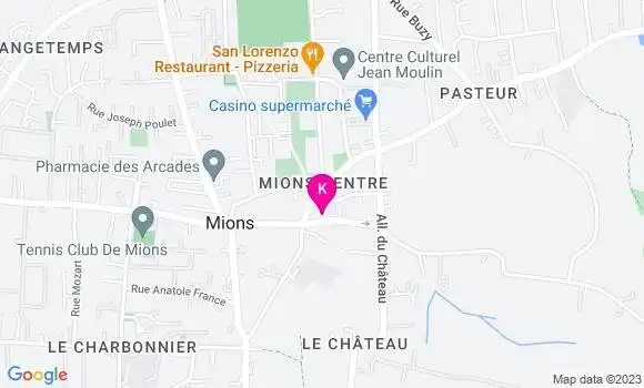 Localisation Arnaud Bagur