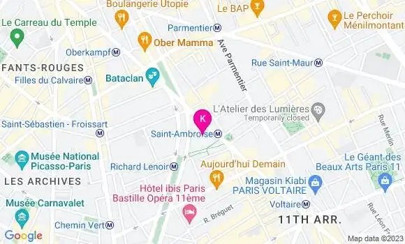 Localisation Tiphaine Benoit