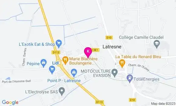 Localisation Valentin Jarrige