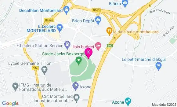 Localisation Elodie Arevalo