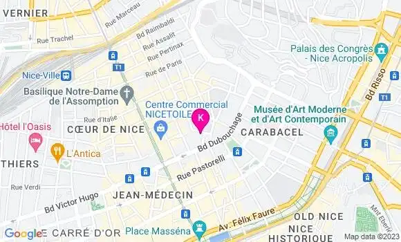 Localisation Sylvie Caisson Oliva