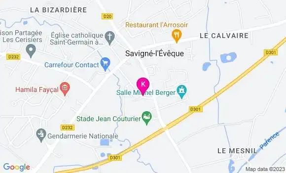 Localisation Paule Clement
