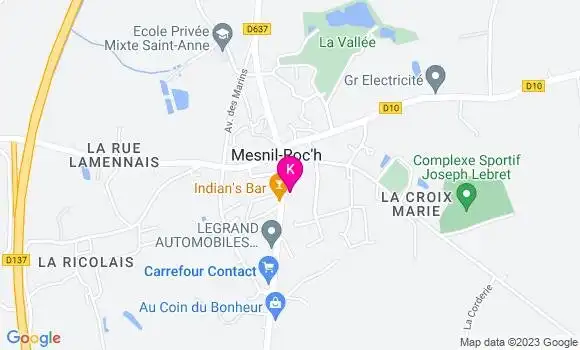 Localisation Valentin Bodelet