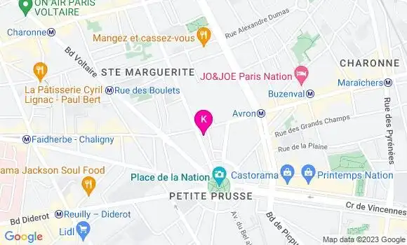 Localisation Andre Vincent