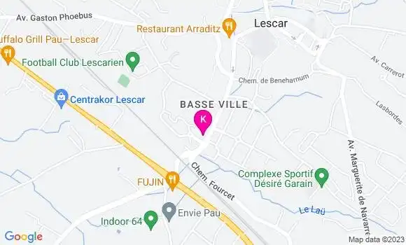 Localisation Christophe Trunet