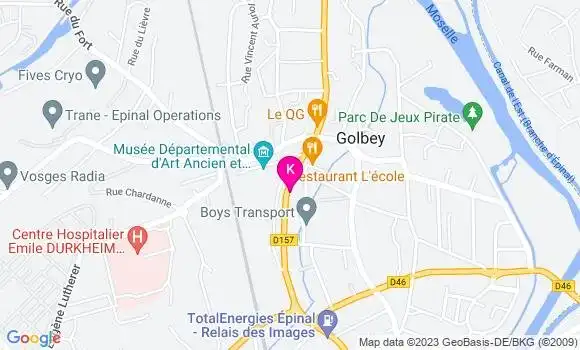 Localisation Marie Luce Guy