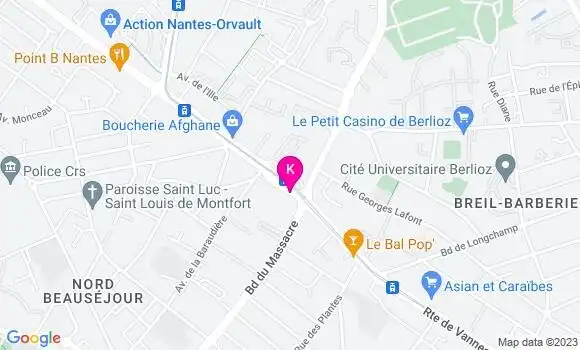 Localisation Fanny Guyon