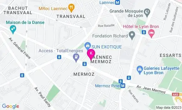 Localisation Jade Oceane Genty