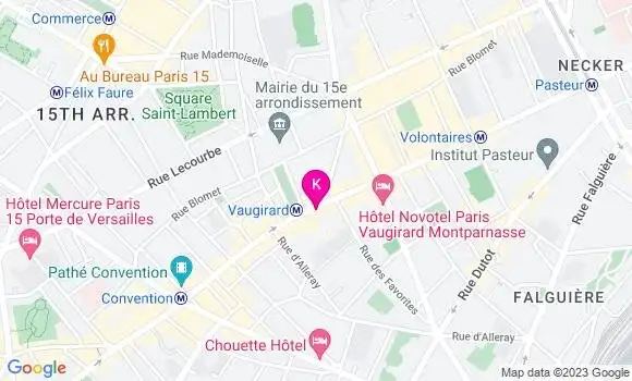 Localisation Fabien Allee