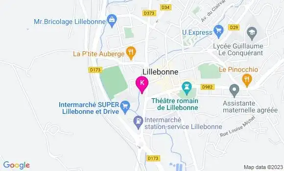 Localisation Camille Candelier