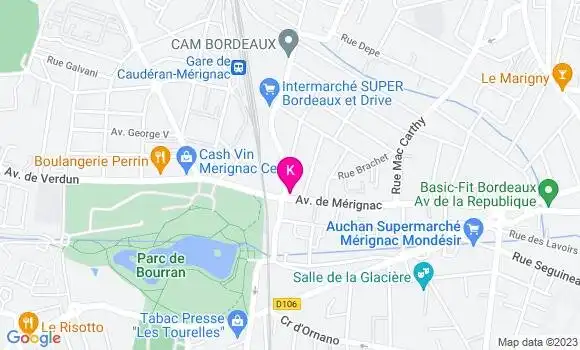 Localisation Elodie Martignole