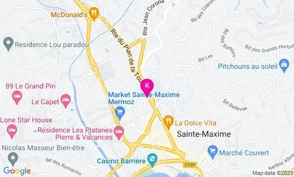 Localisation Marie Raudier