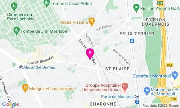Localisation Claire Hemart