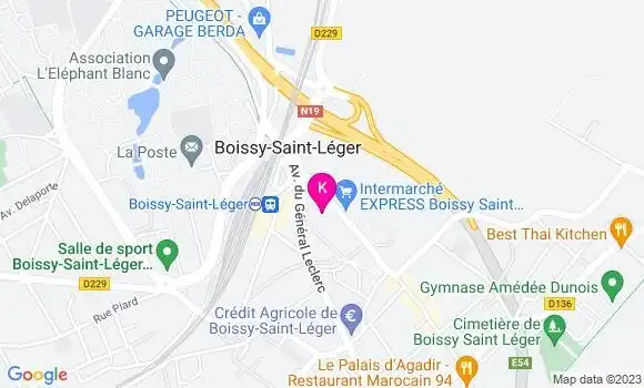 Localisation Marion Davenne